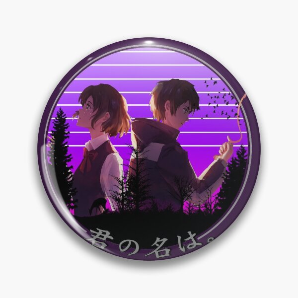 Item preview, kimi no na wa anime characters  designed and sold by cutemakerotart.