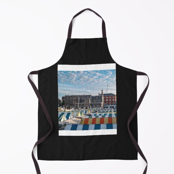 Item preview, A view across the outdoor market in the city of Norwich Graphic designed and sold by RedBrickDesign.