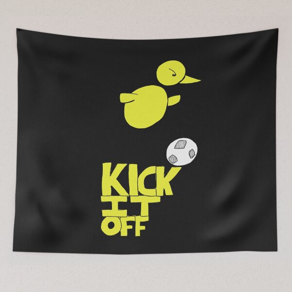 Item preview, Kick It Off - Cute NCFC Canary   designed and sold by RedBrickDesign.