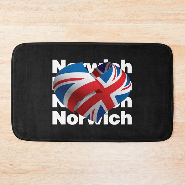 Item preview, Love My British Hometown Norwich from Great Britain   designed and sold by RedBrickDesign.