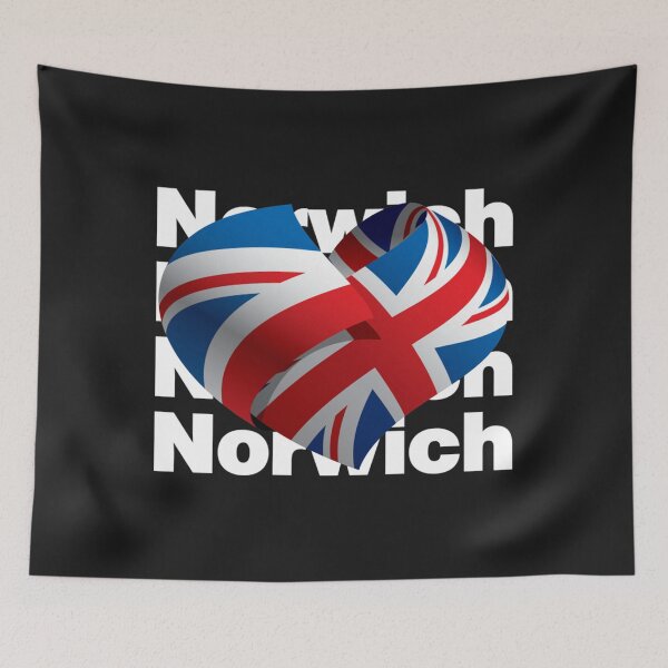 Item preview, Love My British Hometown Norwich from Great Britain   designed and sold by RedBrickDesign.