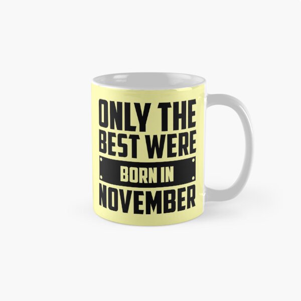 Artikelvorschau, Only the Best Were Born in November LangarmshirtOnly the best were born in November Langarmshirt_von Peach lily rainbow_ entworfen und verkauft von DigbyWeeks.