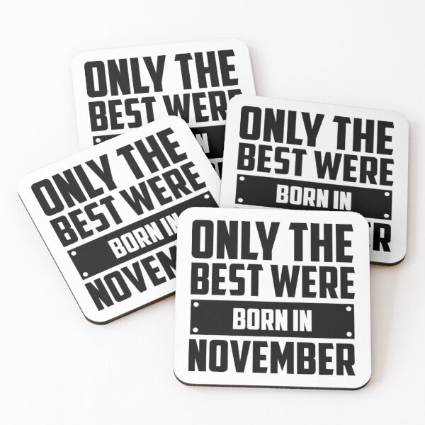 Item preview, Only The Best Were Born In November Long Sleeve T-ShirtOnly the best were born in November Long Sleeve T-Shirt_by Peach lily rainbow_ designed and sold by DigbyWeeks.