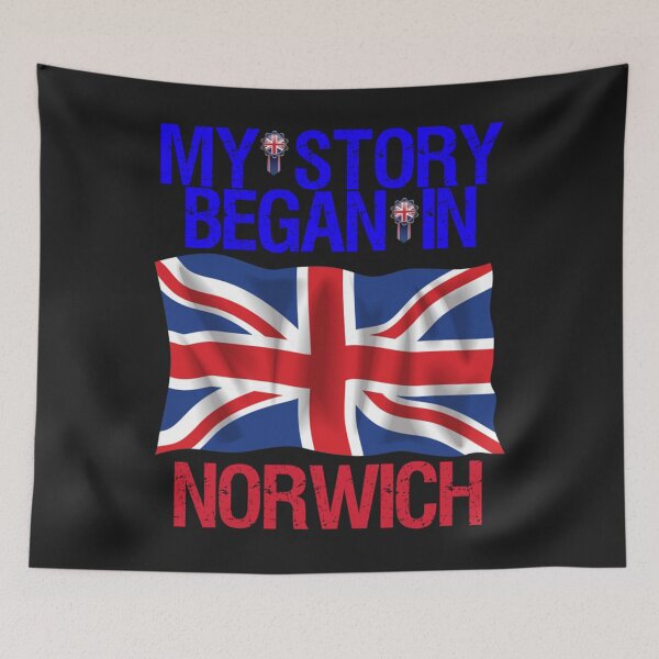 Item preview, My story began in Norwich United kingdom   designed and sold by RedBrickDesign.
