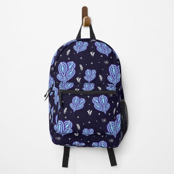 Item preview, Abstract zentangle pattern in blue, violet and white colours designed and sold by irisman.