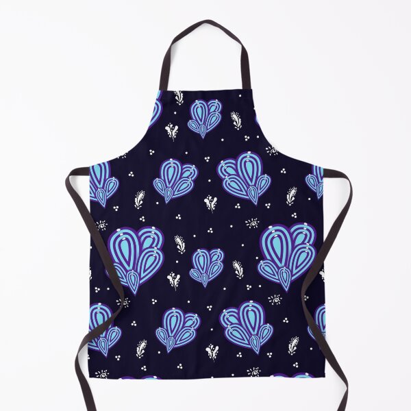Item preview, Abstract zentangle pattern in blue,  violet and white colours designed and sold by irisman.