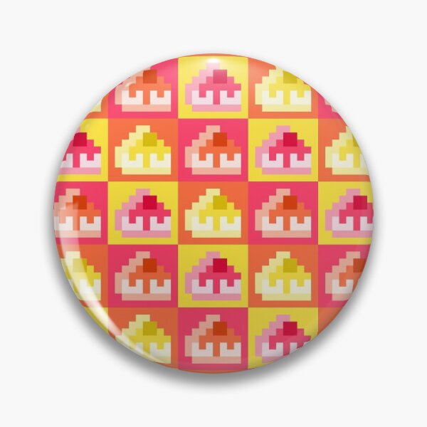 Item preview, Colorful Pixel Cheescakes, Red Orange Yellow designed and sold by rin3d .