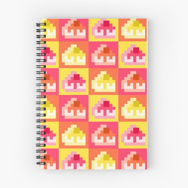 Item preview, Colorful Pixel Cheescakes, Red Orange Yellow designed and sold by rin3d .
