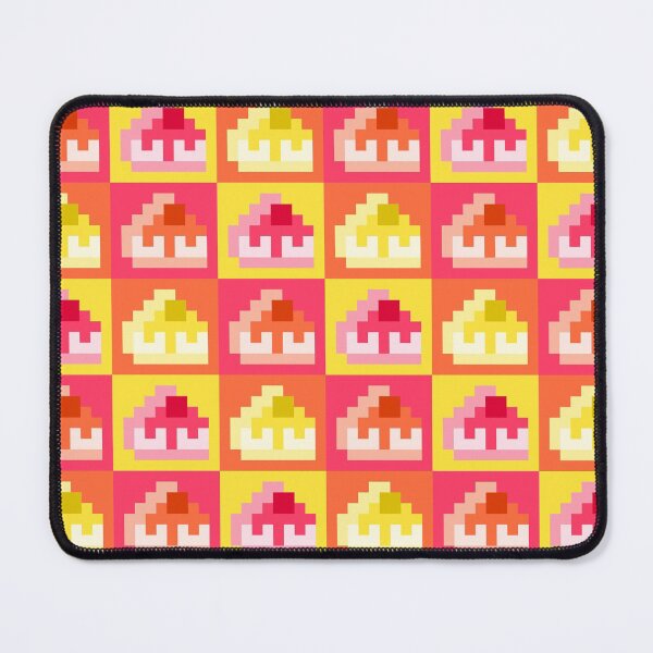 Item preview, Colorful Pixel Cheescakes, Red Orange Yellow designed and sold by rin3d .