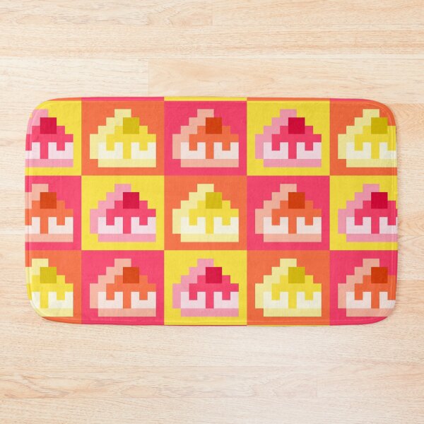 Item preview, Colorful Pixel Cheescakes, Red Orange Yellow designed and sold by rin3d .