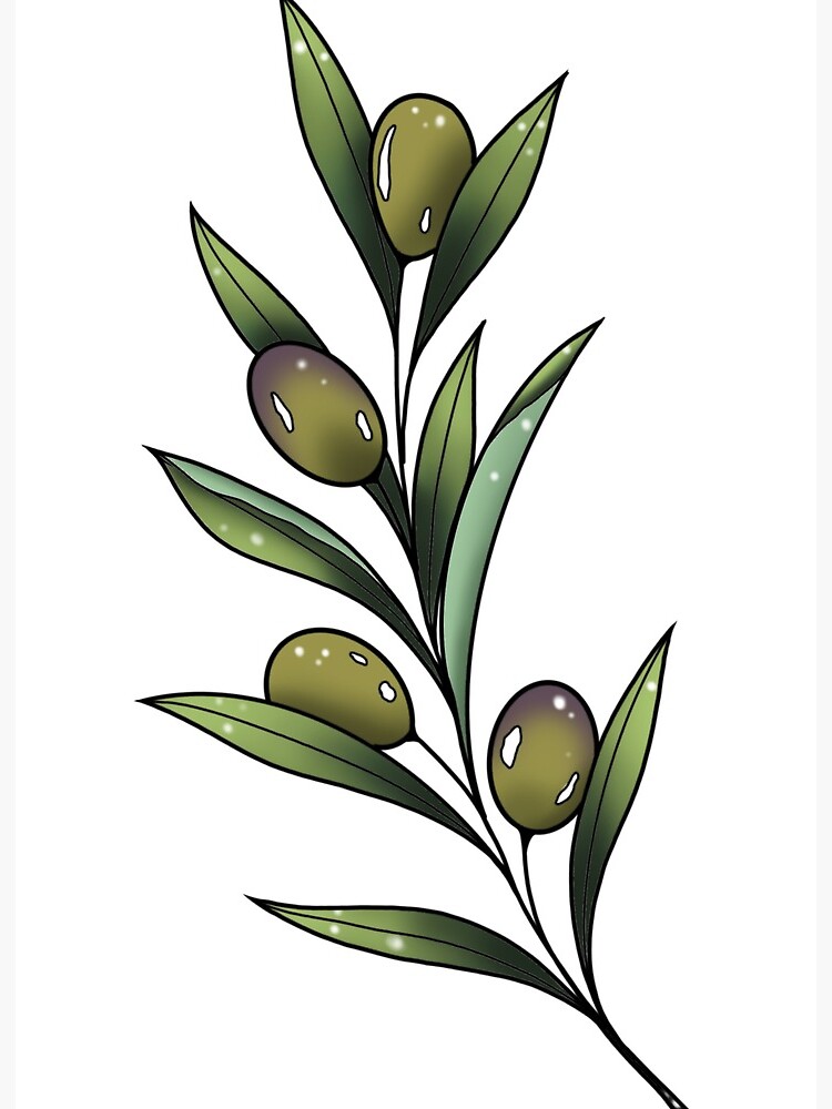 Olive branch design! | Art Board Print
