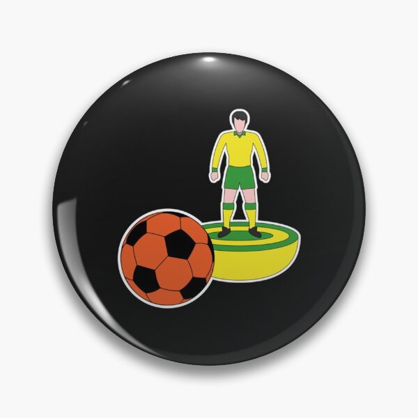 Item preview, Norwich City Inspired Subbuteo Player   designed and sold by RedBrickDesign.