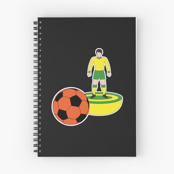Item preview, Norwich City Inspired Subbuteo Player   designed and sold by RedBrickDesign.