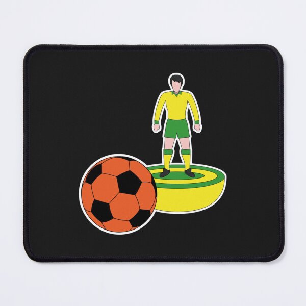 Item preview, Norwich City Inspired Subbuteo Player designed and sold by RedBrickDesign.