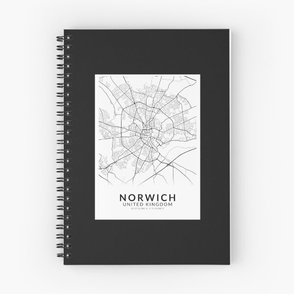 Item preview, Norwich City Map   designed and sold by RedBrickDesign.