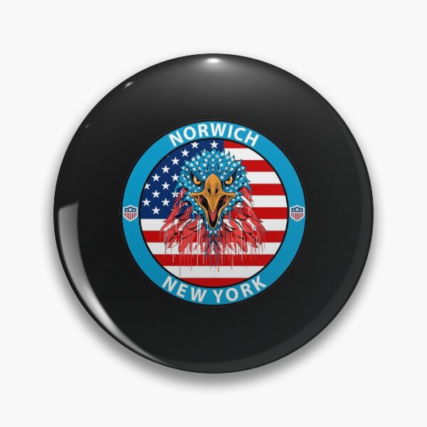 Item preview, Norwich New York   designed and sold by RedBrickDesign.