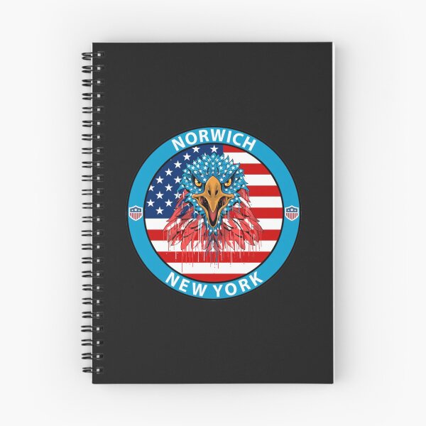 Item preview, Norwich New York   designed and sold by RedBrickDesign.