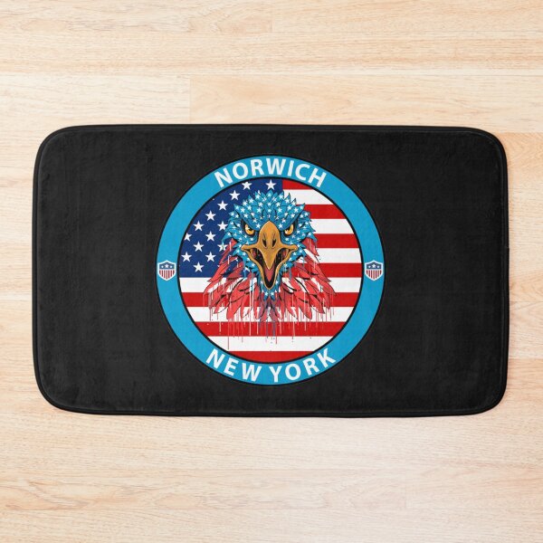 Item preview, Norwich New York   designed and sold by RedBrickDesign.