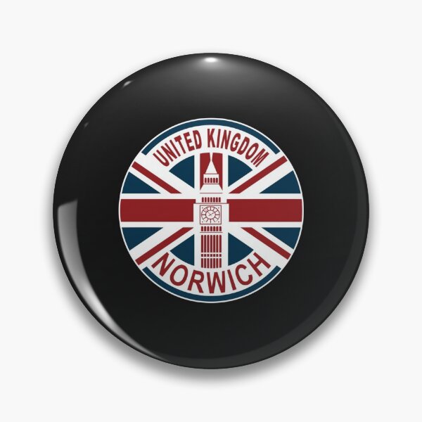 Item preview, Norwich United Kingdom UK Union Jack British Flag   designed and sold by RedBrickDesign.