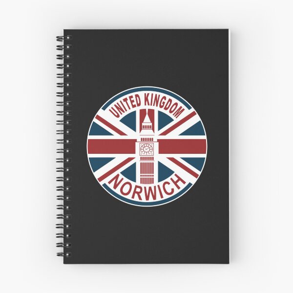 Item preview, Norwich United Kingdom UK Union Jack British Flag   designed and sold by RedBrickDesign.