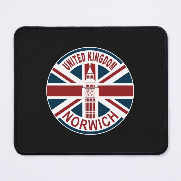 Item preview, Norwich United Kingdom UK Union Jack British Flag   designed and sold by RedBrickDesign.