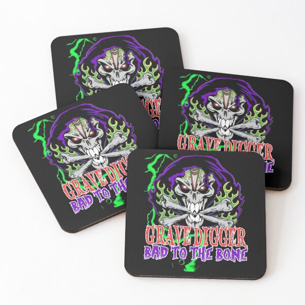 Item preview, Grave Digger Bad to the Bone monster jam grave digger monster truck Fanart designed and sold by perlsteinproven.