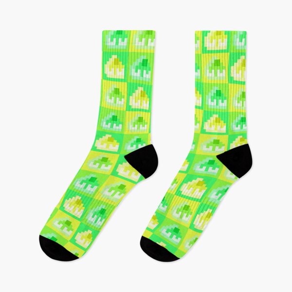 Item preview, Colorful Pixel Cheescakes, Green and Yellow designed and sold by rin3d .
