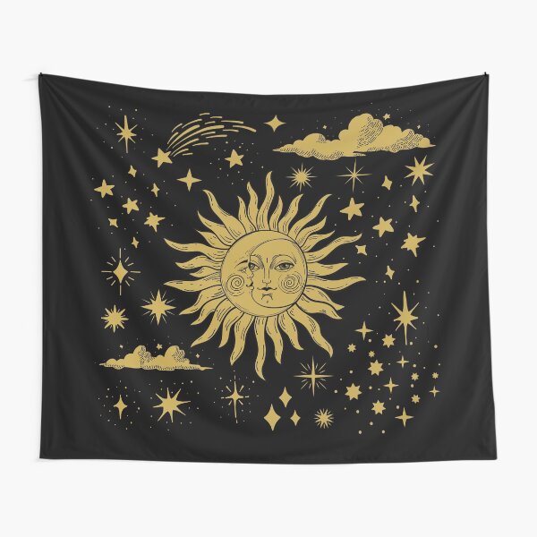 Item preview, sun and moon celestial art designed and sold by cutecrazytshirt.