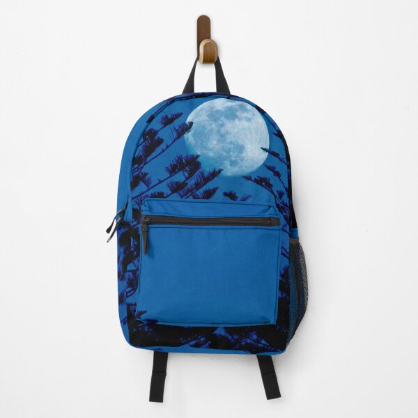 Item preview, Two Evergreen Trees Night Full Moon designed and sold by Anna Lemos.