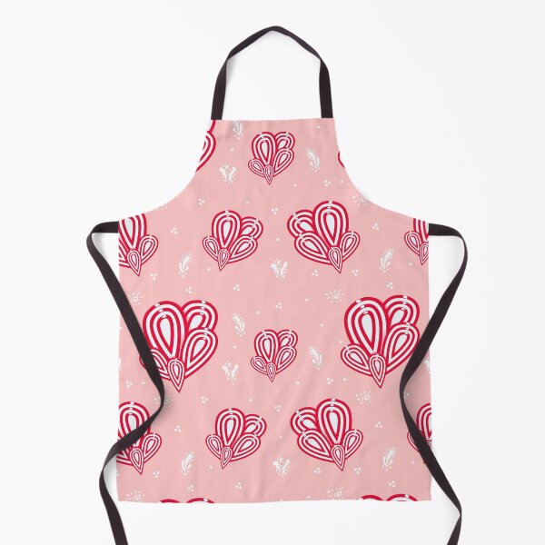 Item preview, Abstract zentangle pattern in red, pink and white colours designed and sold by irisman.