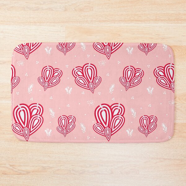 Item preview, Abstract zentangle pattern in red, pink and white colours designed and sold by irisman.