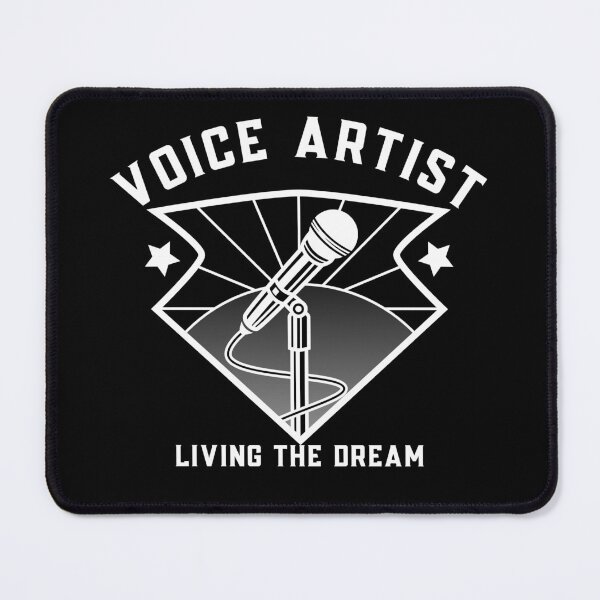 Item preview, Voice Artist living the dream darker version designed and sold by Salkian.