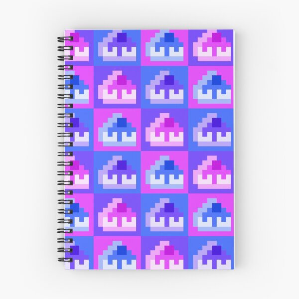Item preview, Colorful Pixel Cheescakes, Pink Blue Purple designed and sold by rin3d .