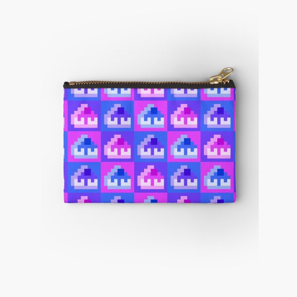 Item preview, Colorful Pixel Cheescakes, Pink Blue Purple designed and sold by rin3d .