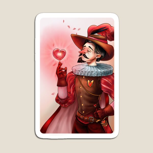 Jack of Hearts - Cirano Magnet