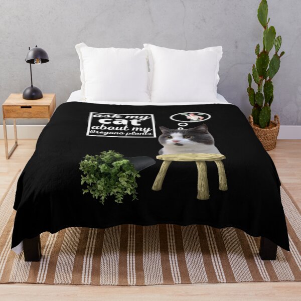 Item preview, Ask My Cat About My Oregano Plants designed and sold by AmeliaStore1.