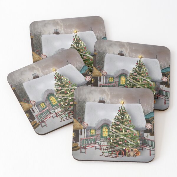 Item preview, Boxing day in a snowy town designed and sold by Ellerslie.