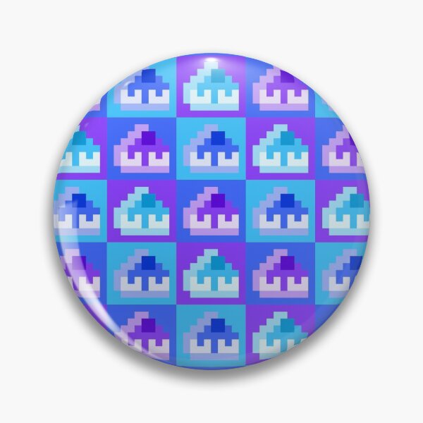 Item preview, Colorful Pixel Cheescakes, Blue and Purple designed and sold by rin3d .