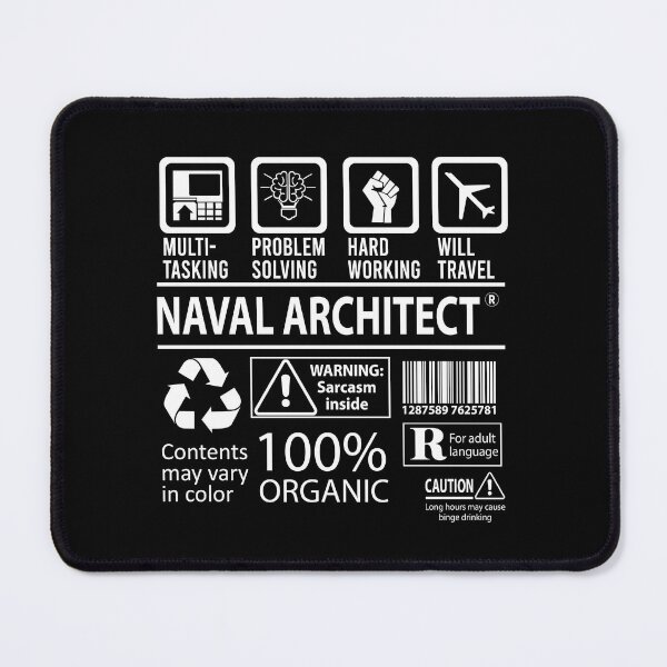 Item preview, Naval Architect T Shirt - MultiTasking Certified Job Gift Item Tee designed and sold by oslandefren.