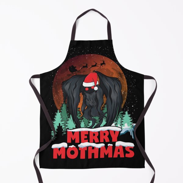 Item preview, Merry Mothmas - Cute Christmas Mothman Cryptid designed and sold by NatIntrovertSoc.