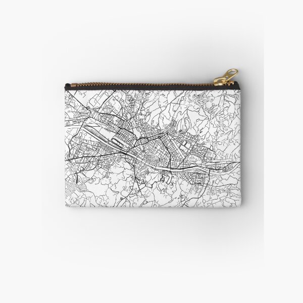 Item preview, Florence map minimalist in black and white designed and sold by DesireeVDA.
