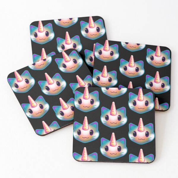 Item preview, Caticorn unicorn kitty designed and sold by sandpaperdaisy.