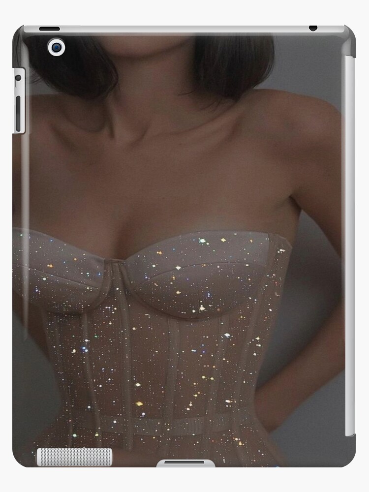 Girl in a Glitter Corset iPad Case & Skin for Sale by