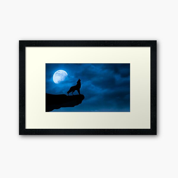 Item preview, wolf, wolves, moon, sky, rock, cliff, howling, animal, living being, wild, clouds, wolf, wolves, moon, sky, rock, cliff, howling, animal, living being, wild, clouds designed and sold by Jhonnyyy.
