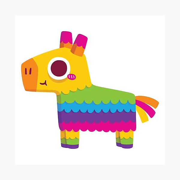 Piñatas mexicanas burro y llama juguetes coloridos con golosinas para  cumpleaños de niños