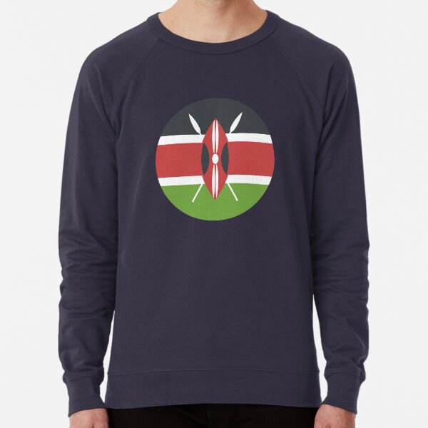 Unisex Premium Hoodie/Hooded Top Kenya Grunge Style Flag 