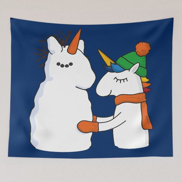 Item preview, Snow unicorn designed and sold by LaDaDi.