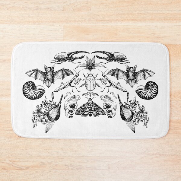Item preview, Vintage style pattern of bugs and critters  designed and sold by Petra Vitéz.