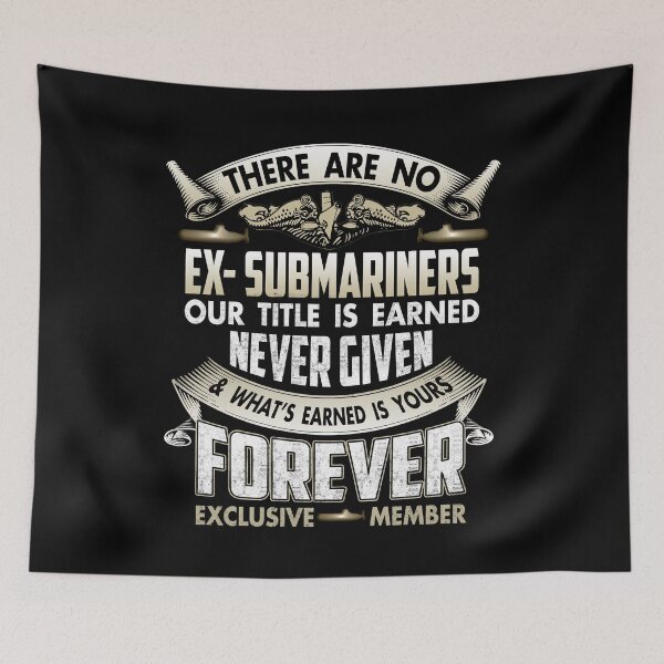 Item preview, THERE ARE NO EX-SUBMARINERS designed and sold by Simeon Dorelus.