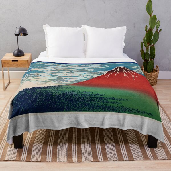 Item preview, Traditional Japanese Mount Fuji Mountain Landscape  designed and sold by FrostMintStudio.